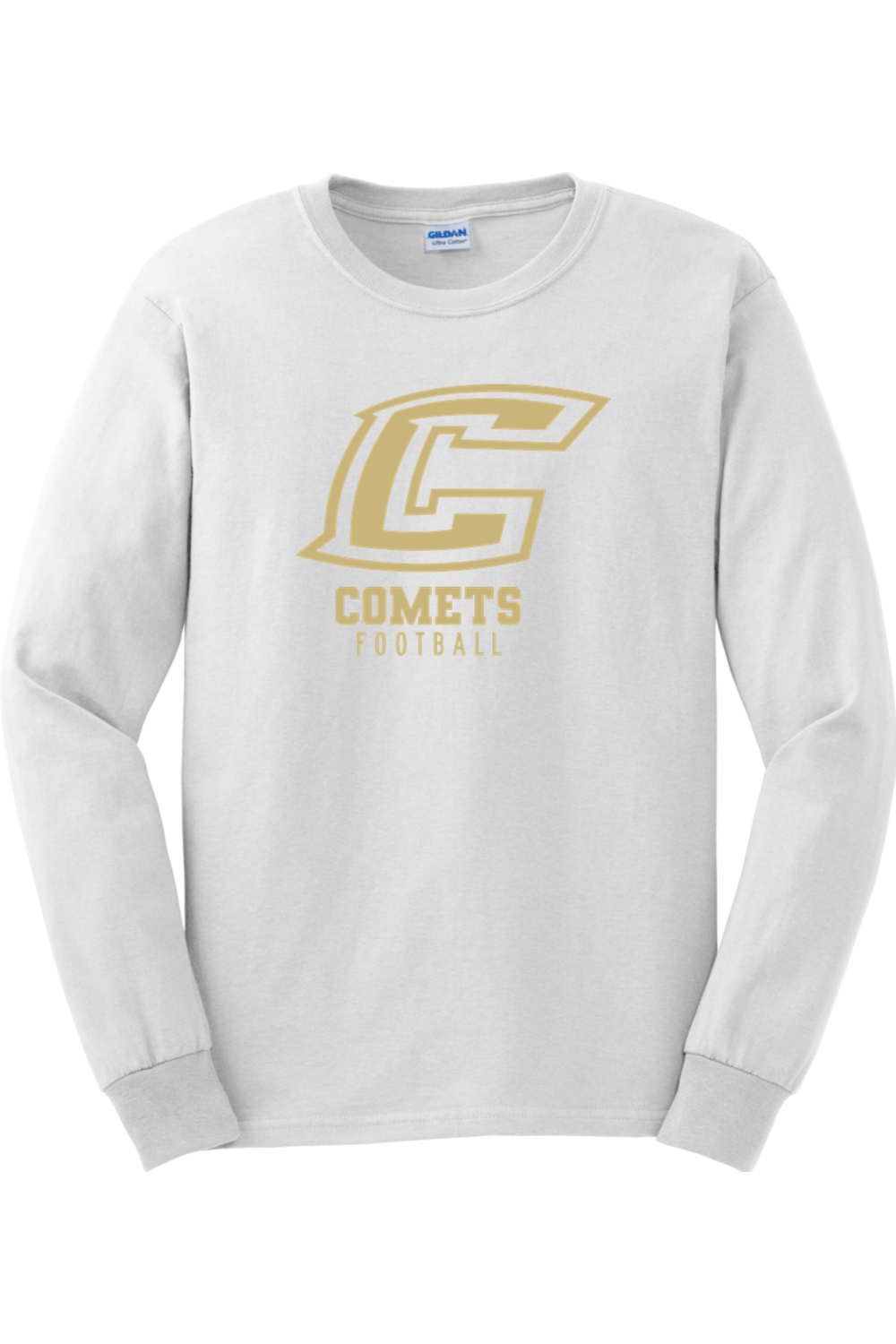 Comets Football DTF Ultra Cotton Long Sleeve T-Shirt