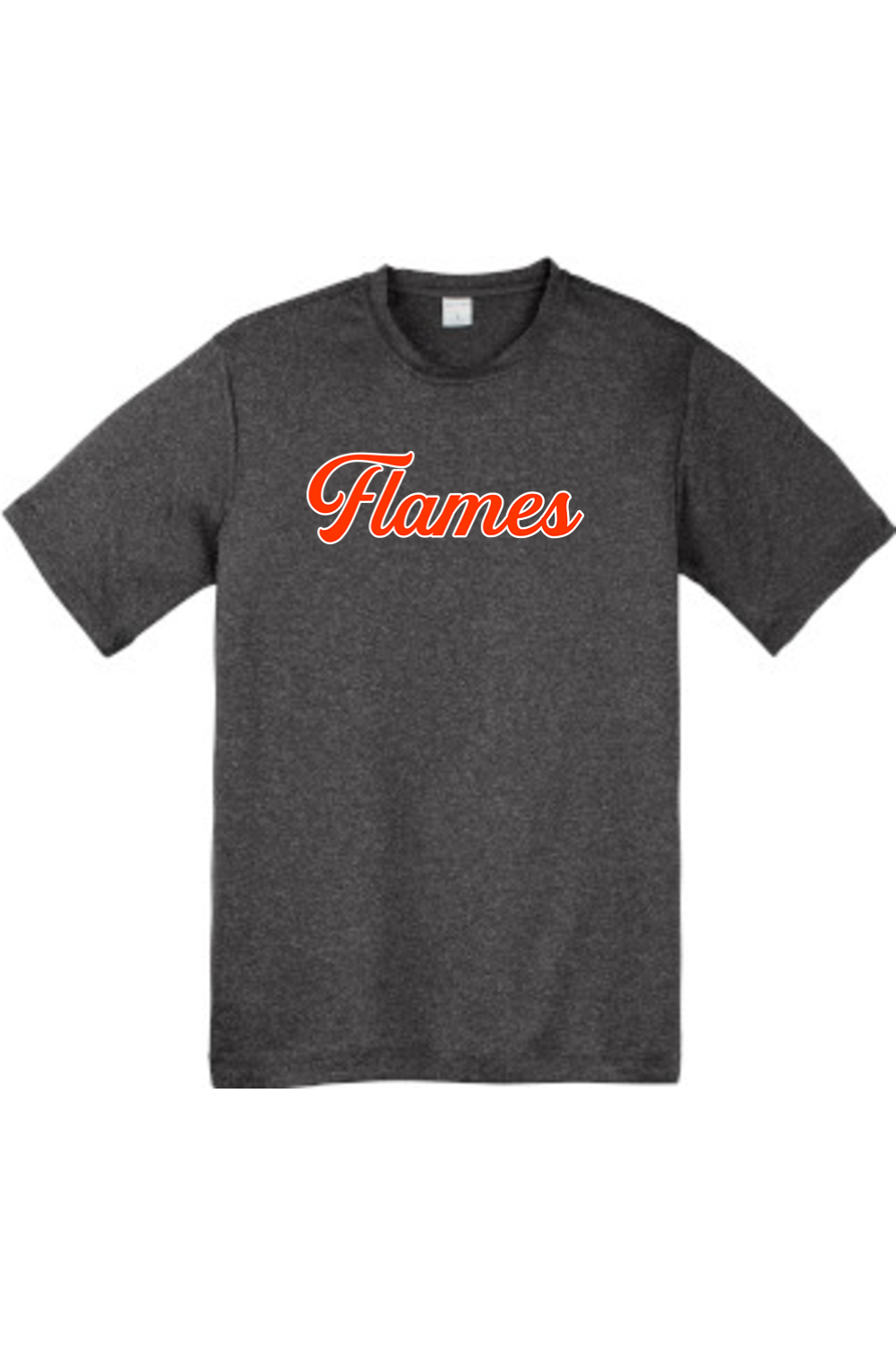 Flames MI Team DTF Youth Heather Contender  Tee