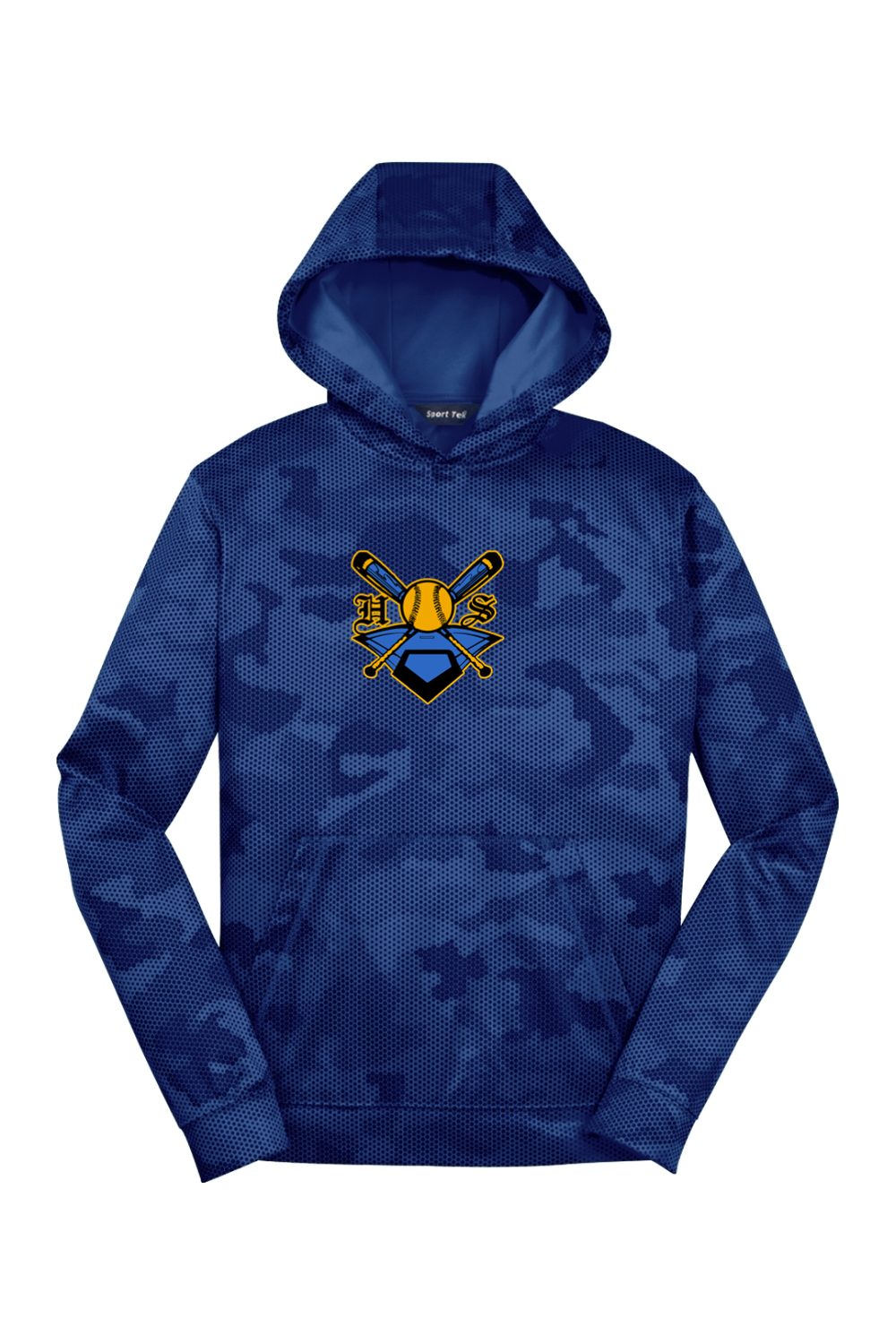 Youth Sport-Tek Sport-Wick CamoHex Fleece Hooded Pullover