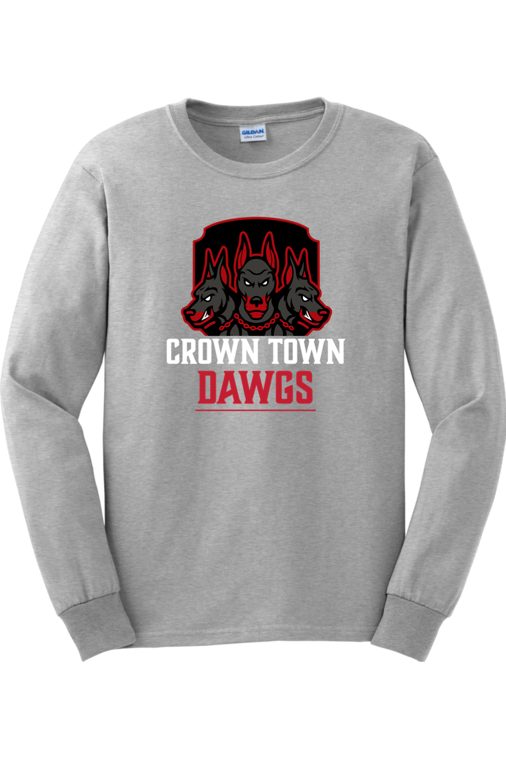 Crown Town Dawgs Ultra Cotton Long Sleeve T-Shirt