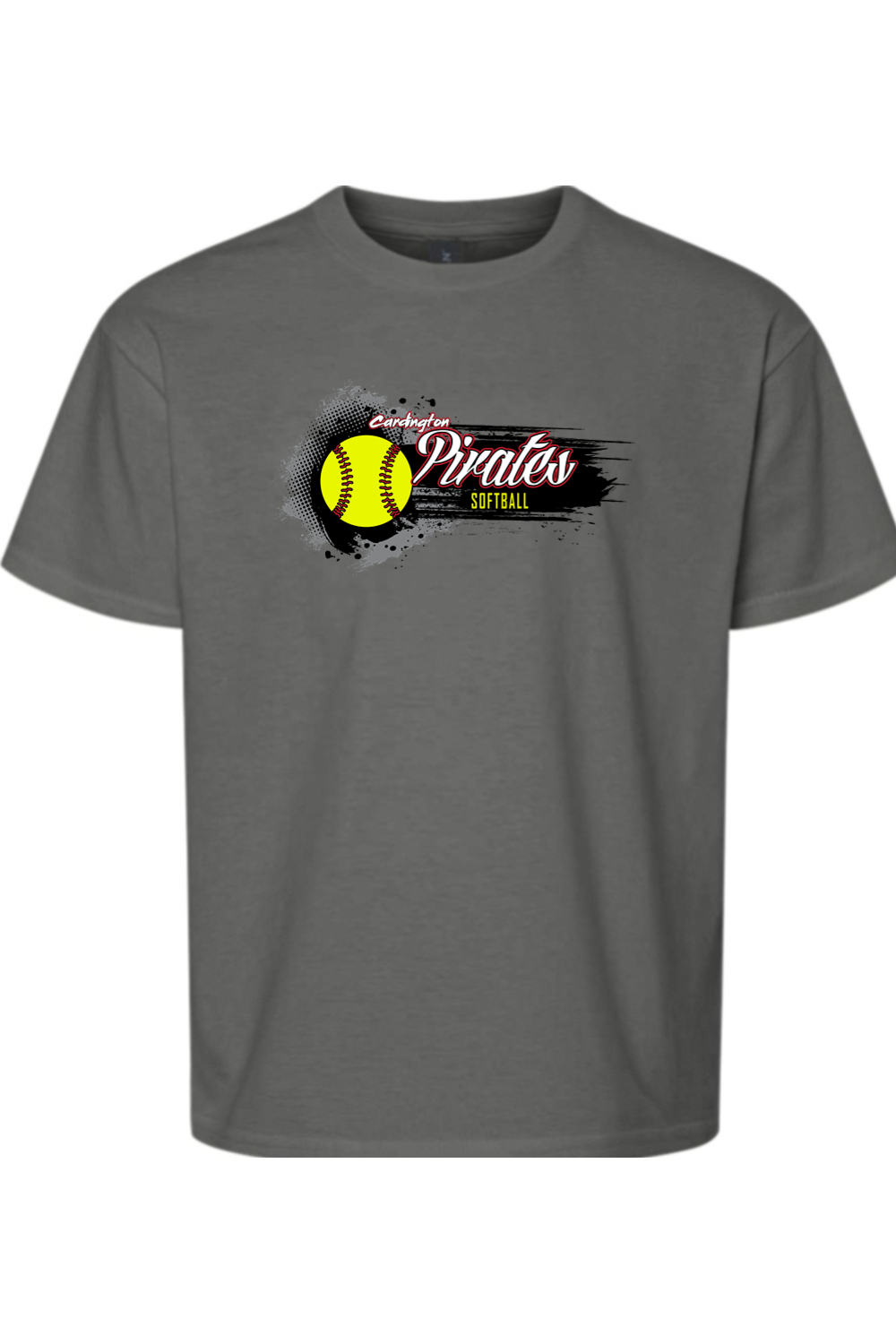 Cardington Pirates Softball DTF Youth Softstyle T-Shirt