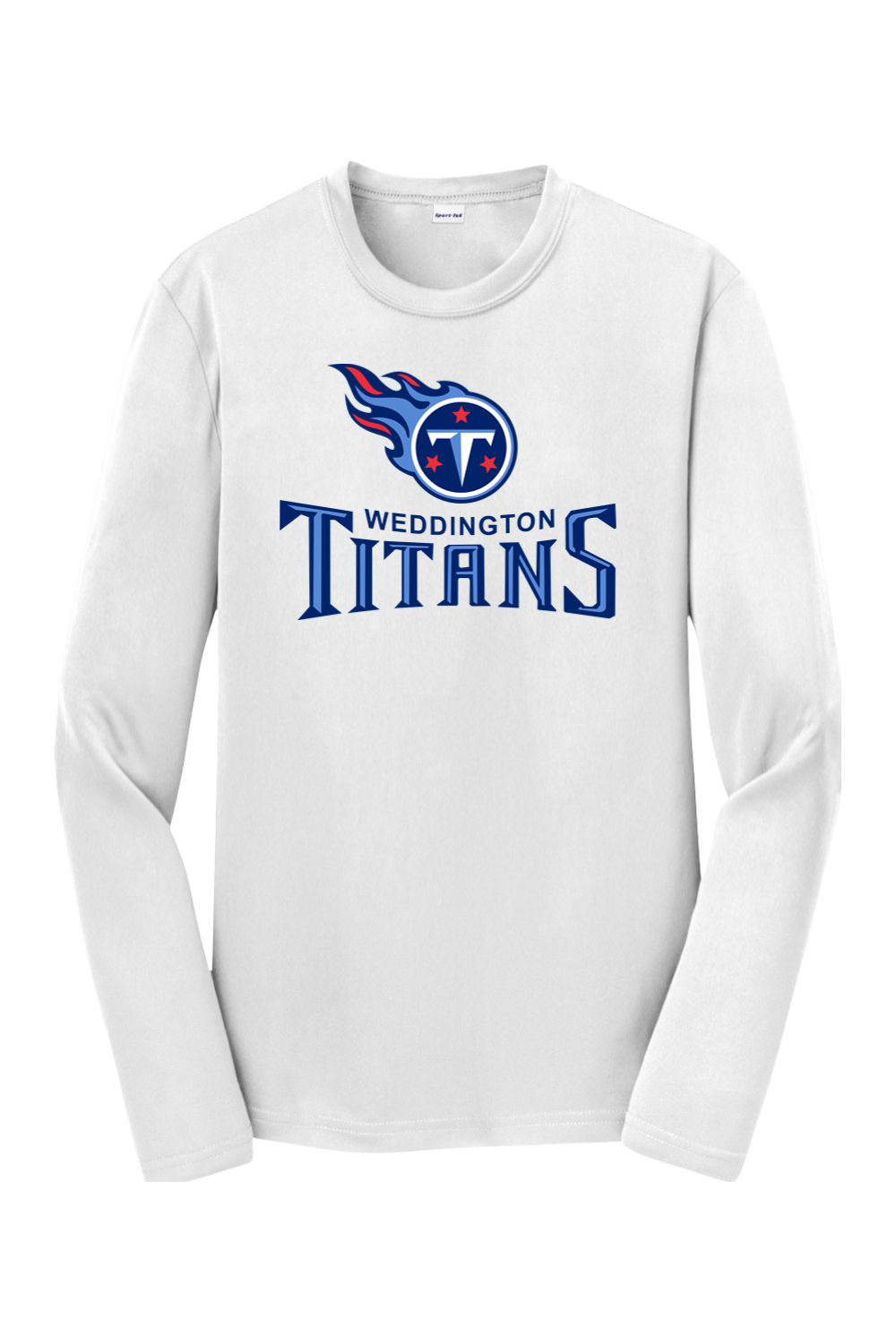 Weddington Titans Youth Long Sleeve Performance Tee