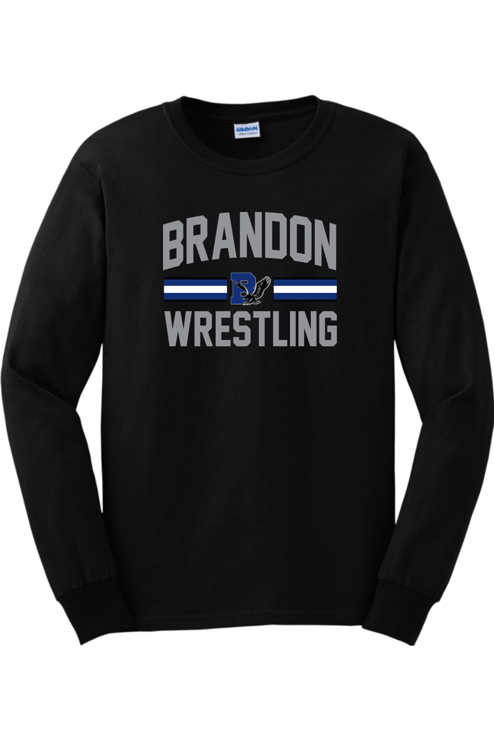 Brandon MS Wrestling DTF Ultra Cotton Long Sleeve T-Shirt