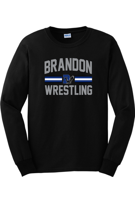 Brandon MS Wrestling DTF Ultra Cotton Long Sleeve T-Shirt