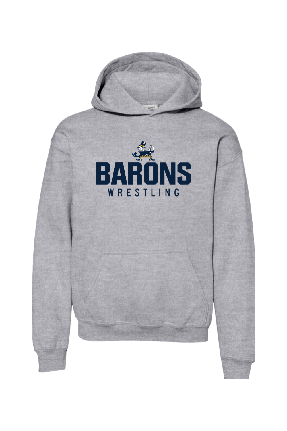 B-CC Wrestling DTF Youth Heavy Blend Hooded Sweatshirt