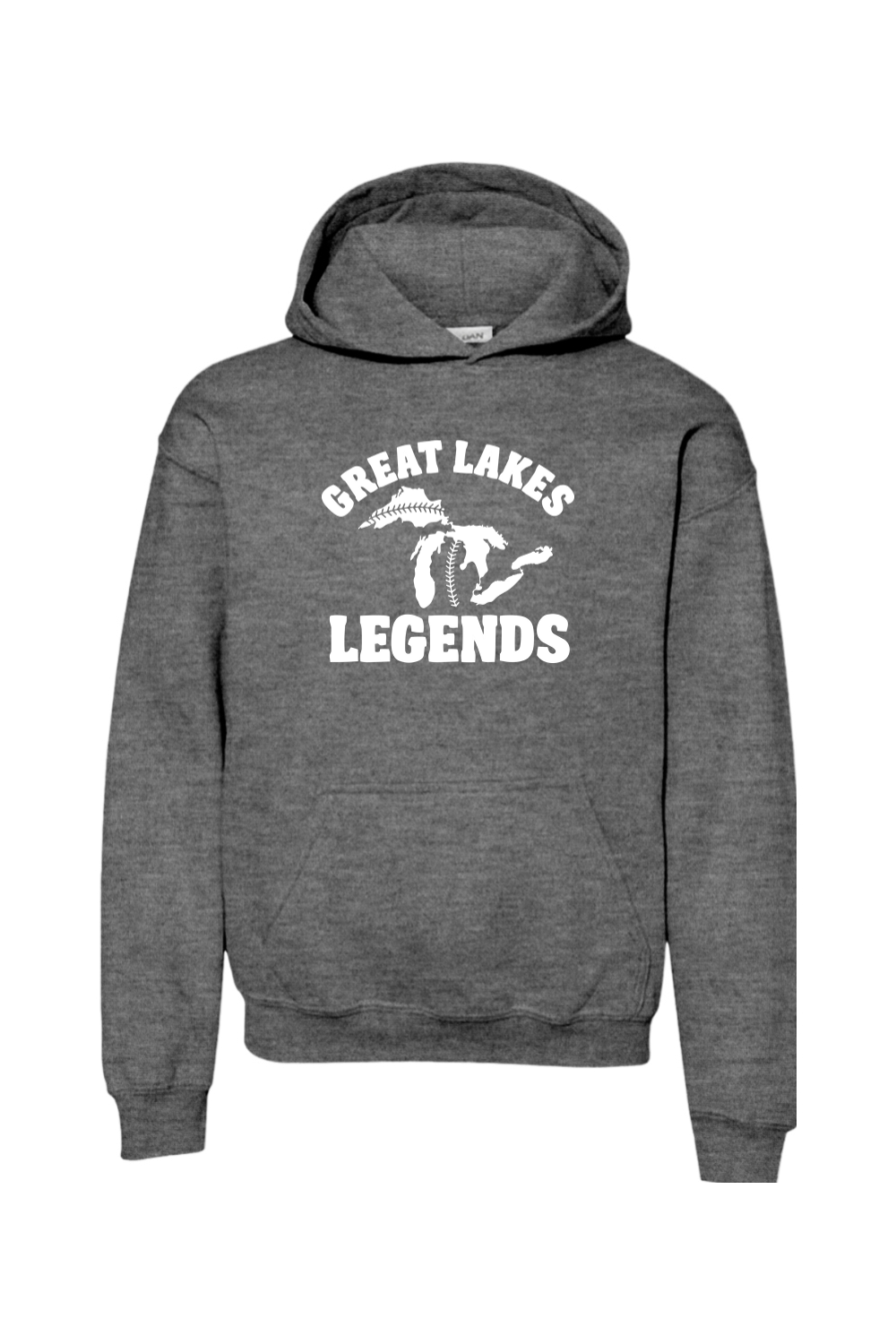 Great Lakes Legends Youth Heavy Blend Hooded Sweatshirt