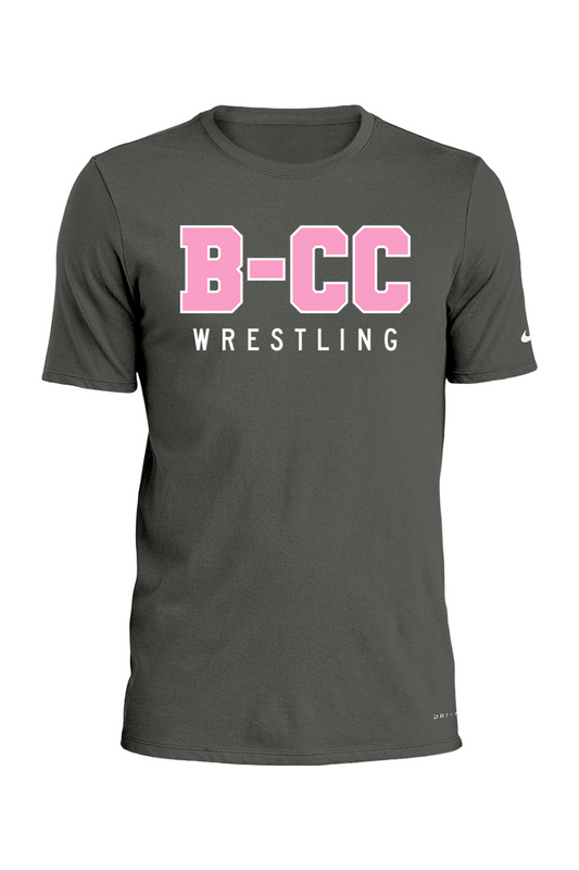 B-CC Wrestling DTF Nike Dri-FIT Cotton/Poly Tee