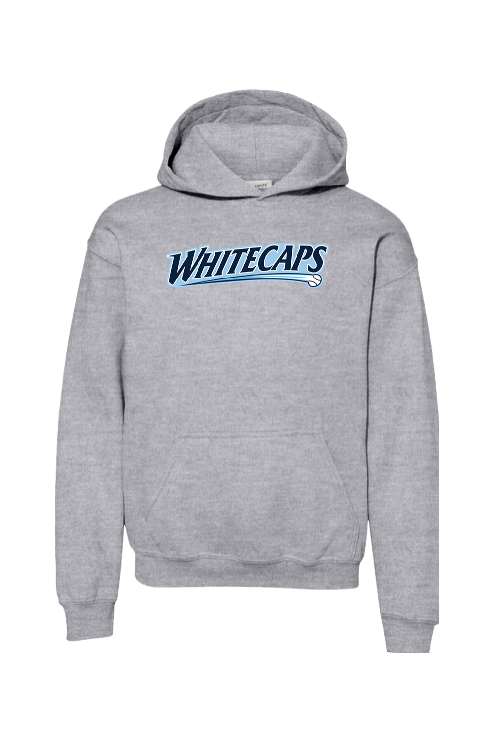 Whitecaps Baseball Youth Heavy Blend Hooded Sweatshirt
