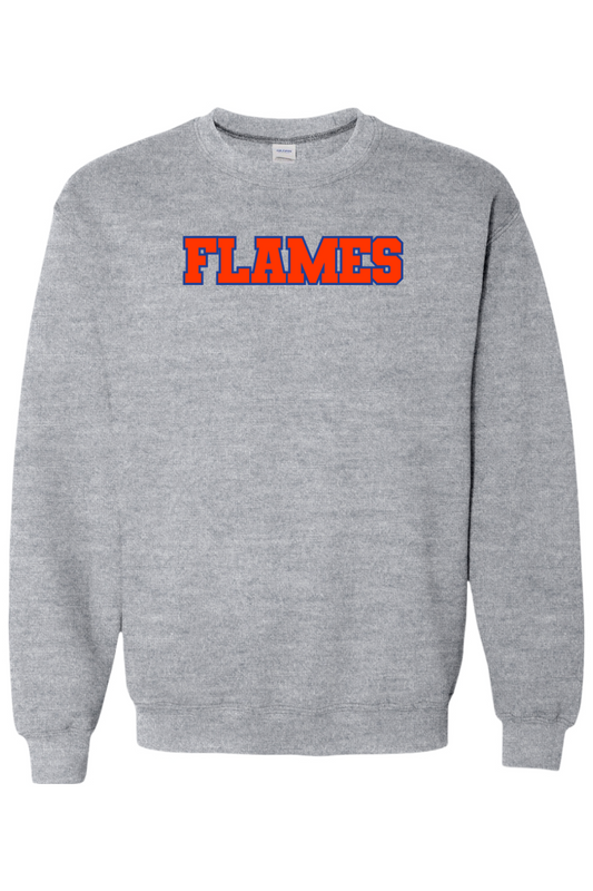 Flames MI Team DTF Heavy Blend Crewneck Sweatshirt