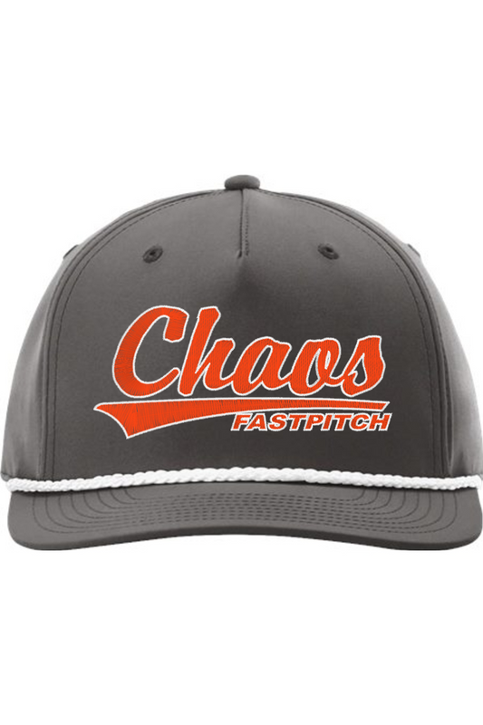 Caledonia Chaos Embroidery Five Panel Classic Rope Cap