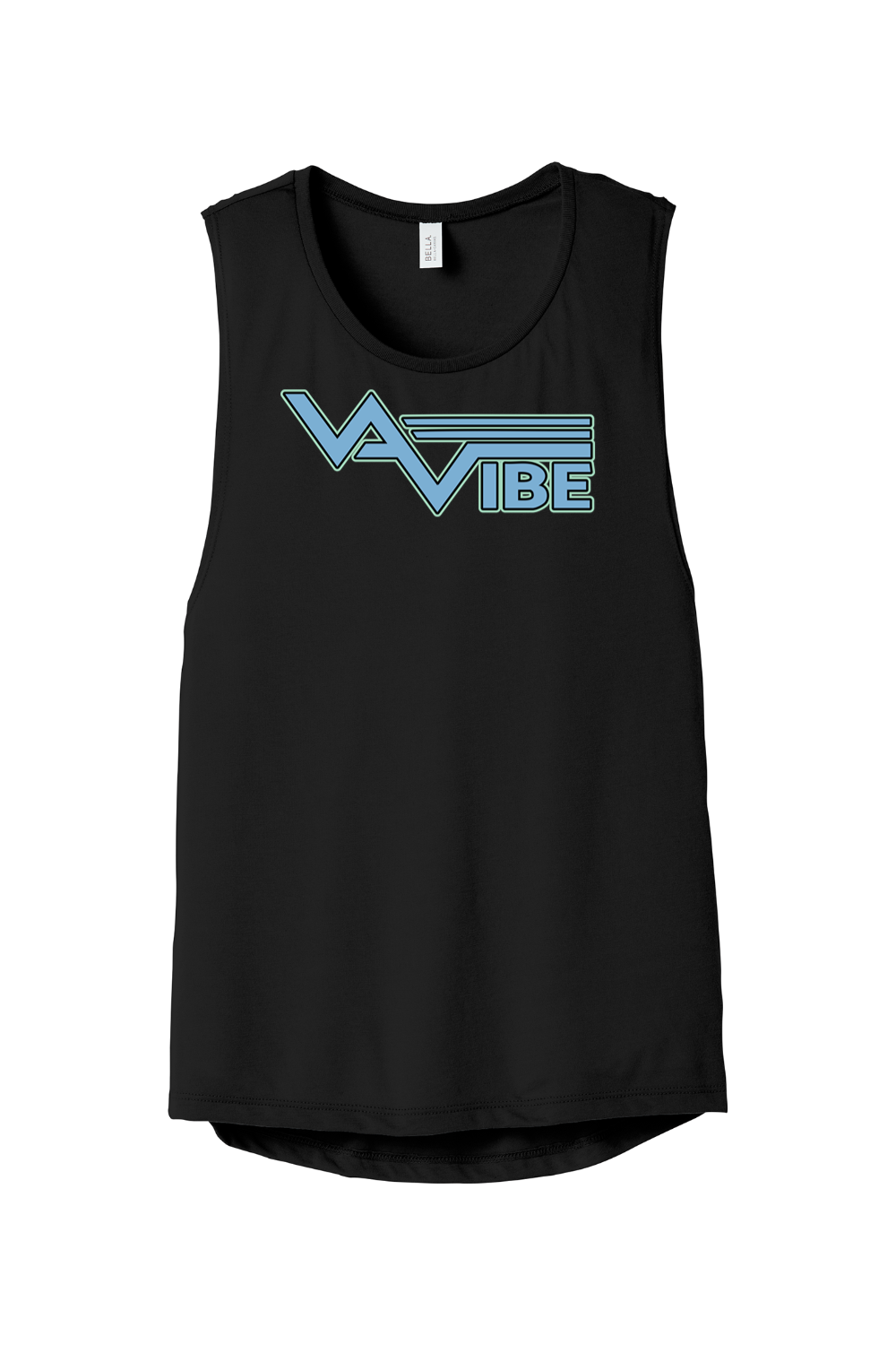 VA Vibe Softball DTF Women's Flowy Muscle Tank