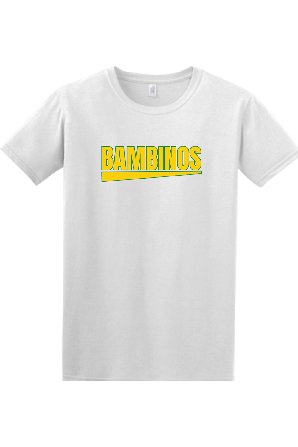 Bambinos Baseball Softstyle T shirt Ver 2