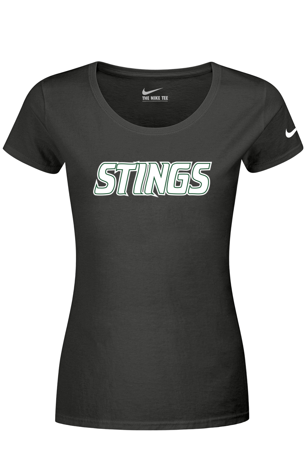 Williamston Stings Nike Ladies Dri-FIT Cotton/Poly Scoop Neck Tee
