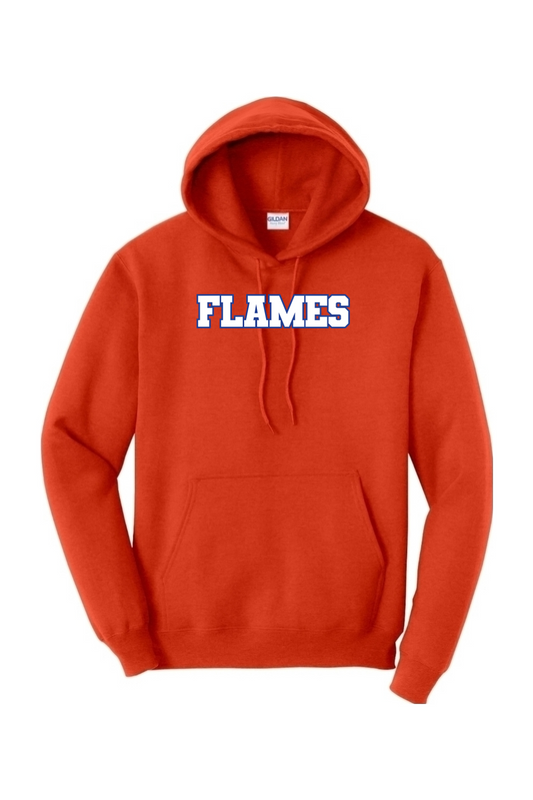 Flames MI Team DTF Heavy Blend Hooded Sweatshirt