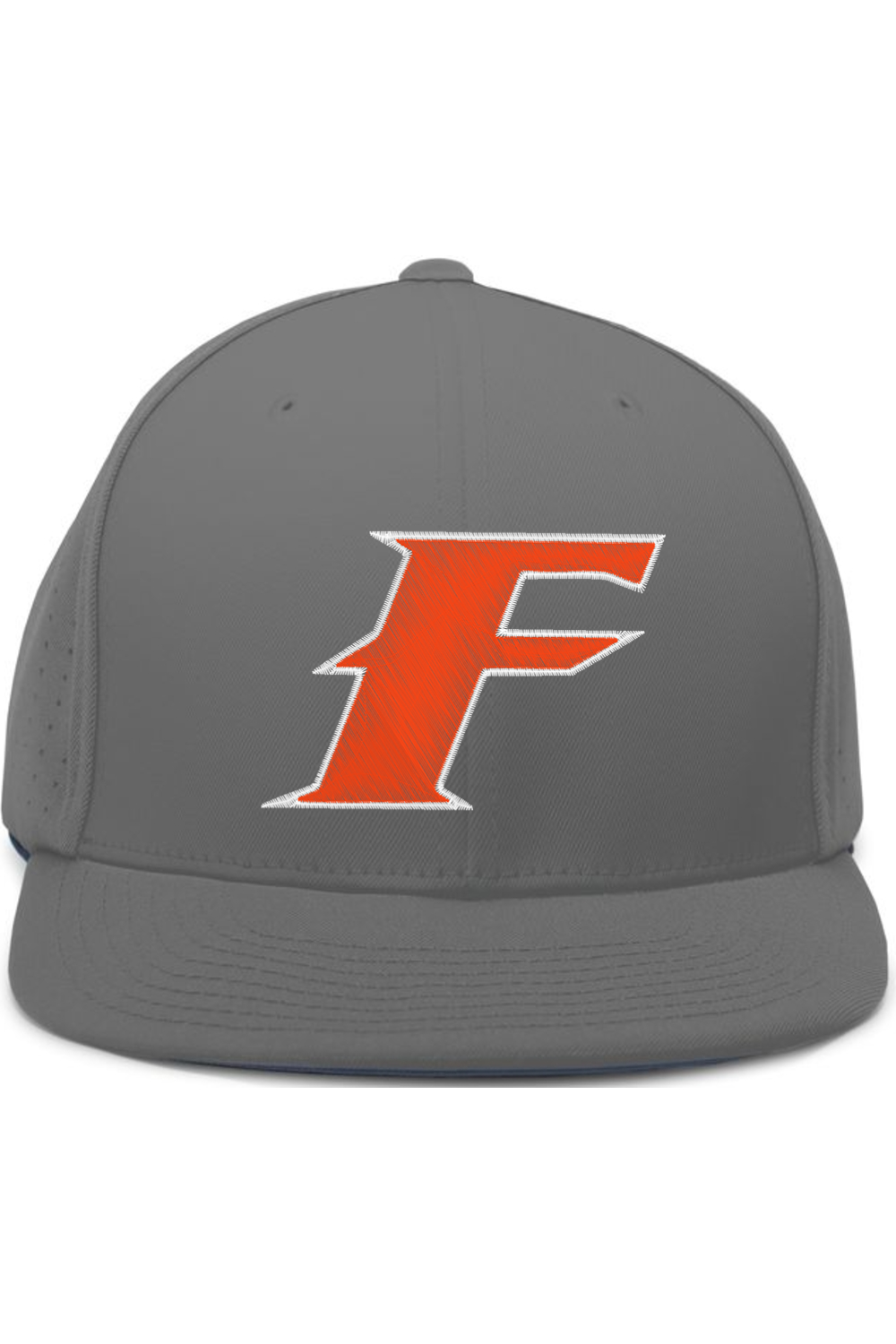 Flames MI Baseball Pacific Headwear Perforated F3 Performance Flexfit Cap (Fulfill)