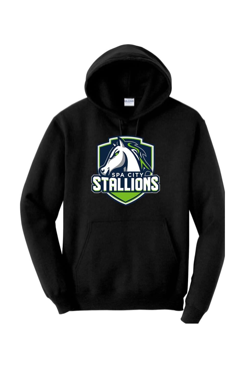 Spa City Stallions DTF Heavy Blend Hooded Sweatshirt
