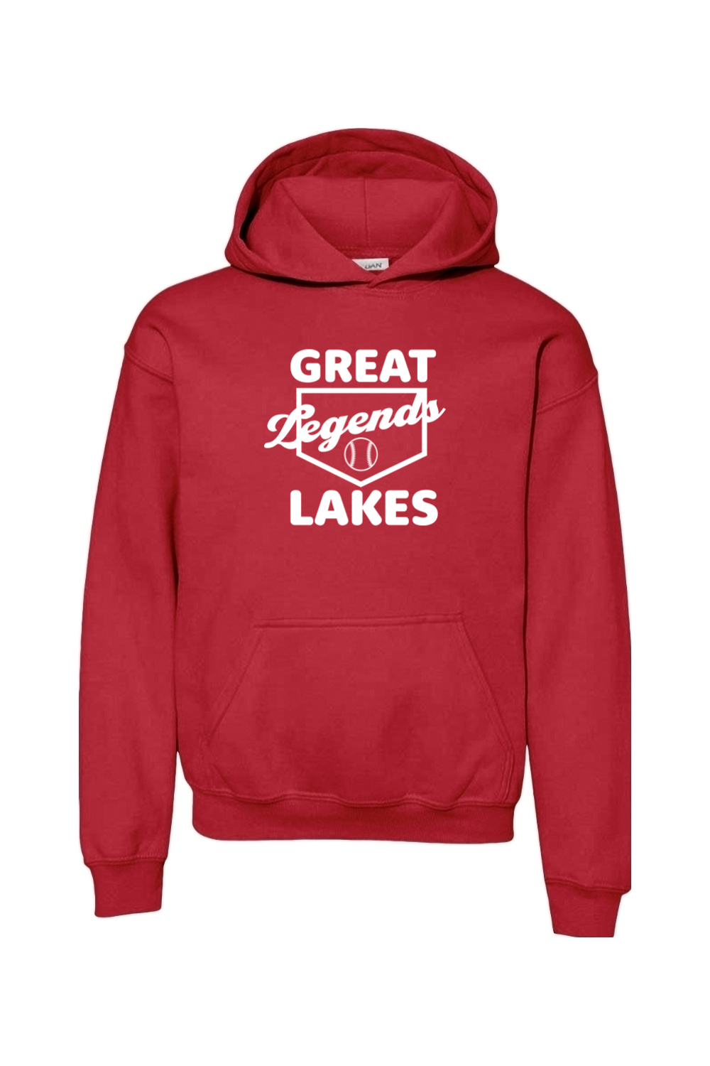 Great Lakes Legends Youth Heavy Blend Hooded Sweatshirt
