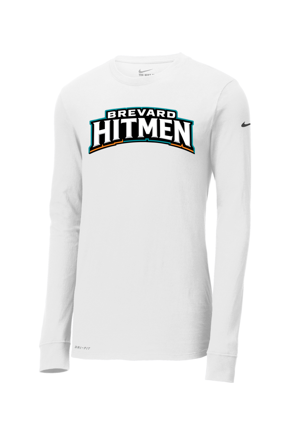 Brevard Hitmen DTF Nike Dri-FIT Cotton/Poly Long Sleeve Tee