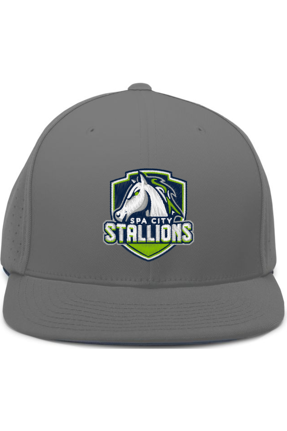 Spa City Stallions Pacific Headwear Perforated F3 Performance Flexfit Cap (Fulfill)