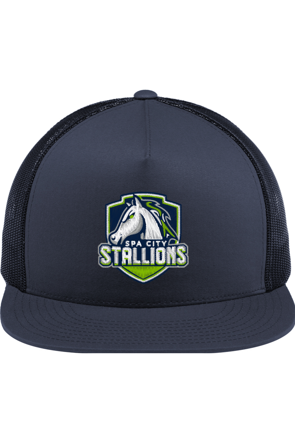 Spa City Stallions 5-Panel Classic Trucker Mesh Back Cap (Fulfill)