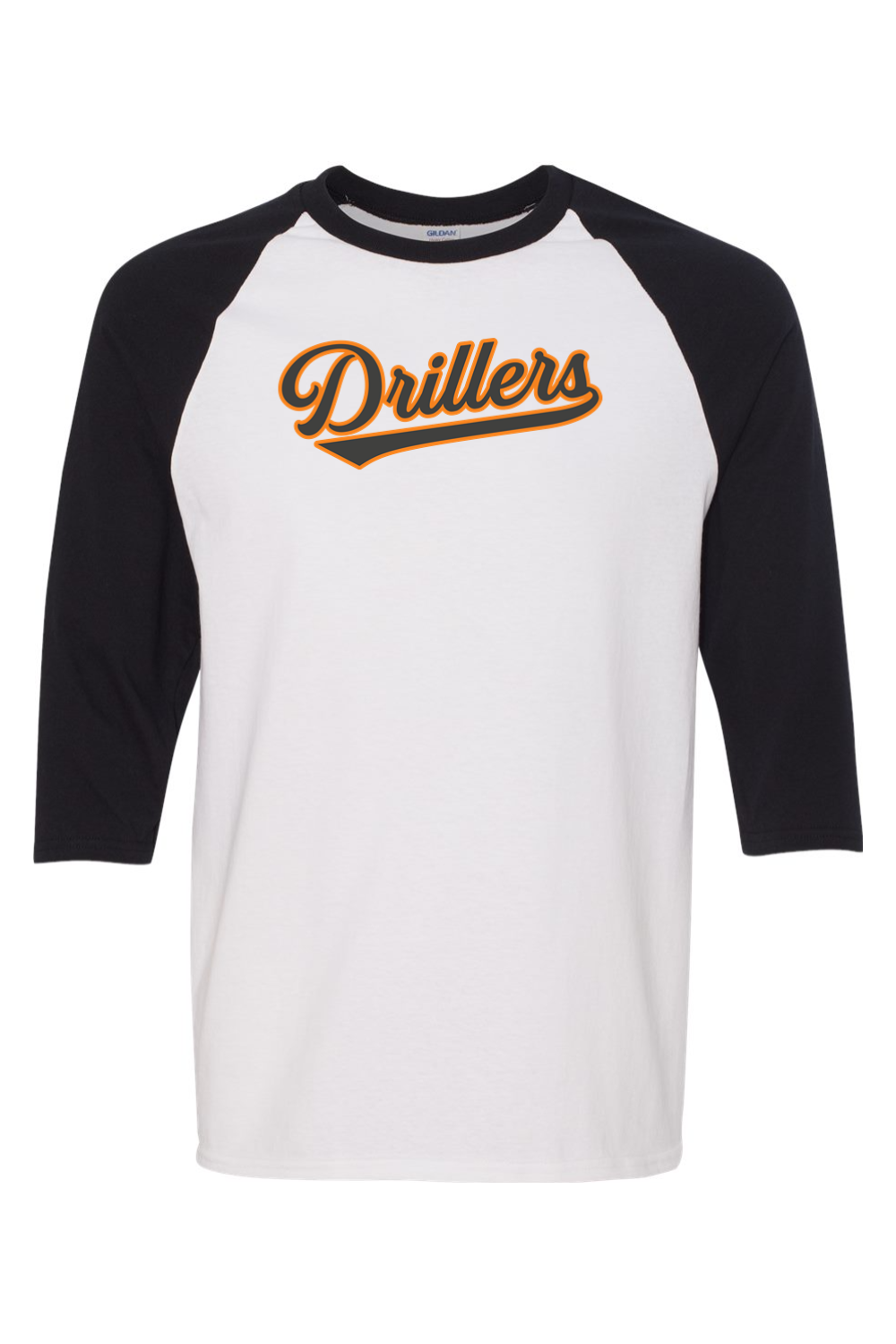 Gildan Heavy Cotton Raglan Three-Quarter Sleeve T-Shirt