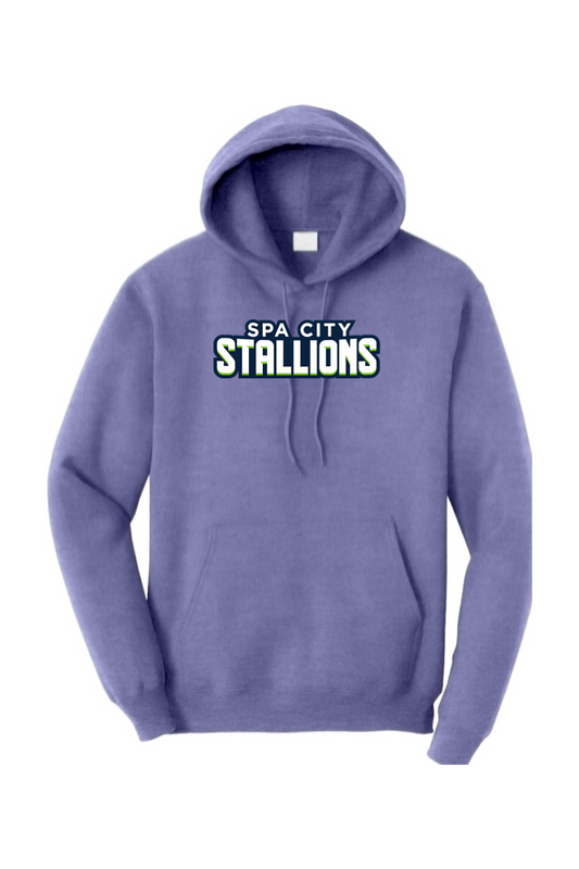 Spa City Stallions DTF Heavy Blend Hooded Sweatshirt