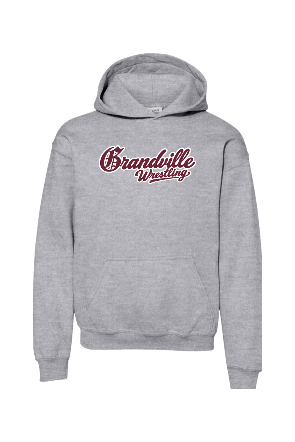 Grandville Wrestling DTF Youth Heavy Blend Hooded Sweatshirt