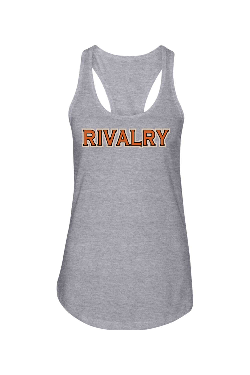 Rivalry Baseball DTF Ladies Racerback Tank