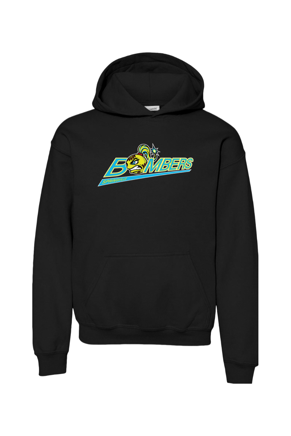Springville Bombers Youth Heavy Blend Hooded Sweatshirt