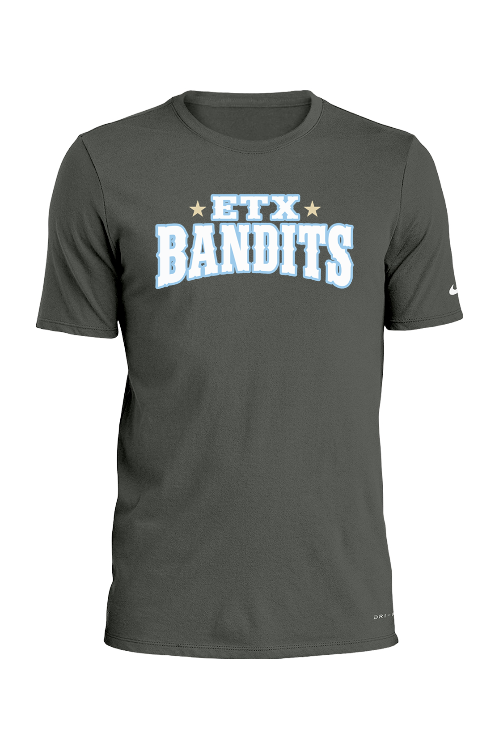 ETX Bandits Baseball DTF Nike Dri-FIT Cotton/Poly Tee