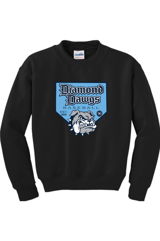 Diamond Dawgs Youth Heavy Blend Crewneck Sweatshirt