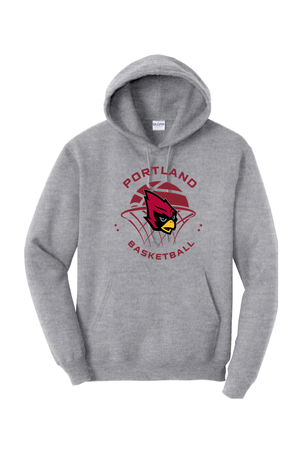 Portland Raider Basketball Hooded Sweatshirt
