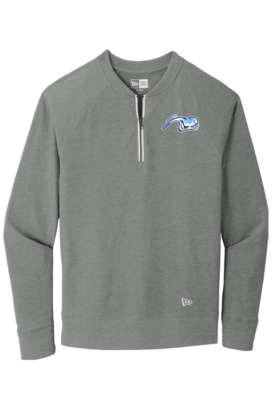 Whitecaps Baseball Sueded Cotton Blend 1/4-Zip Pullover