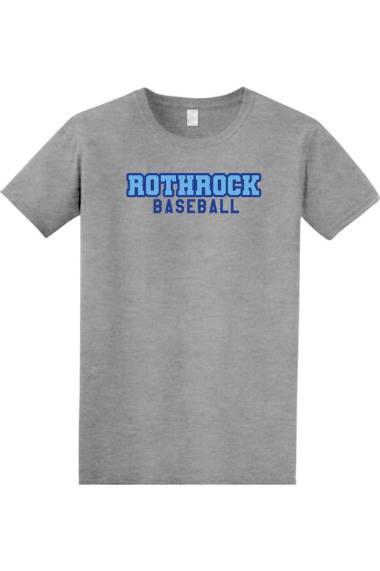 Rothrock Baseball Softstyle T-Shirt