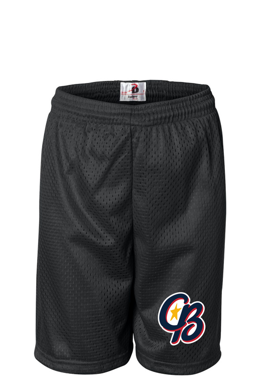 Cannon Ballers Baseball Mesh 6" Shorts