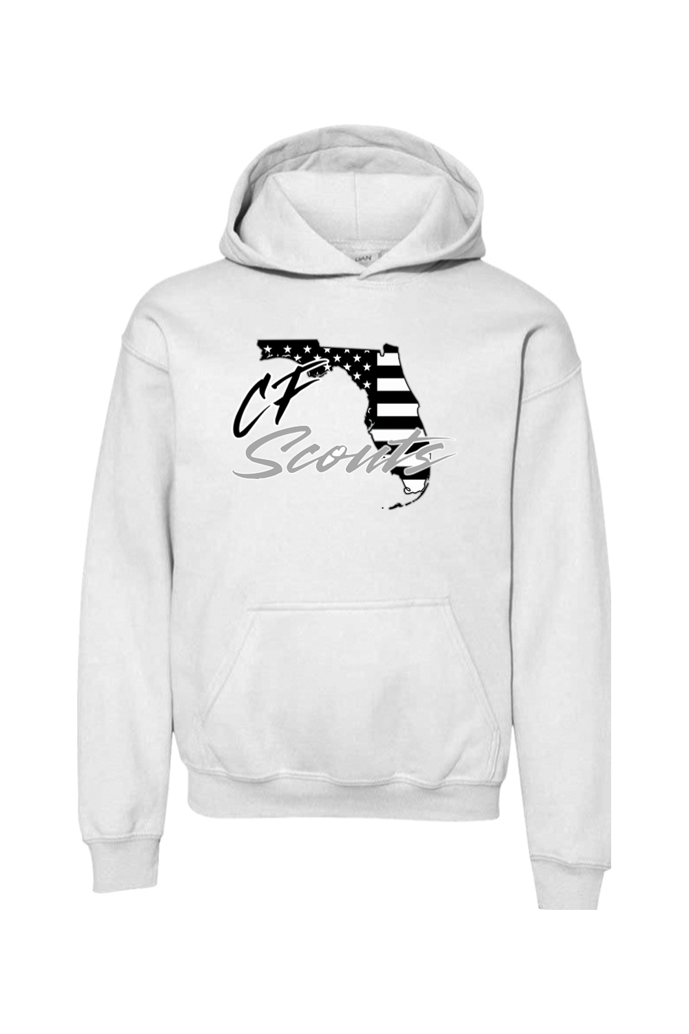 CF Scouts Baseball DTF Youth Heavy Blend Hooded Sweatshirt