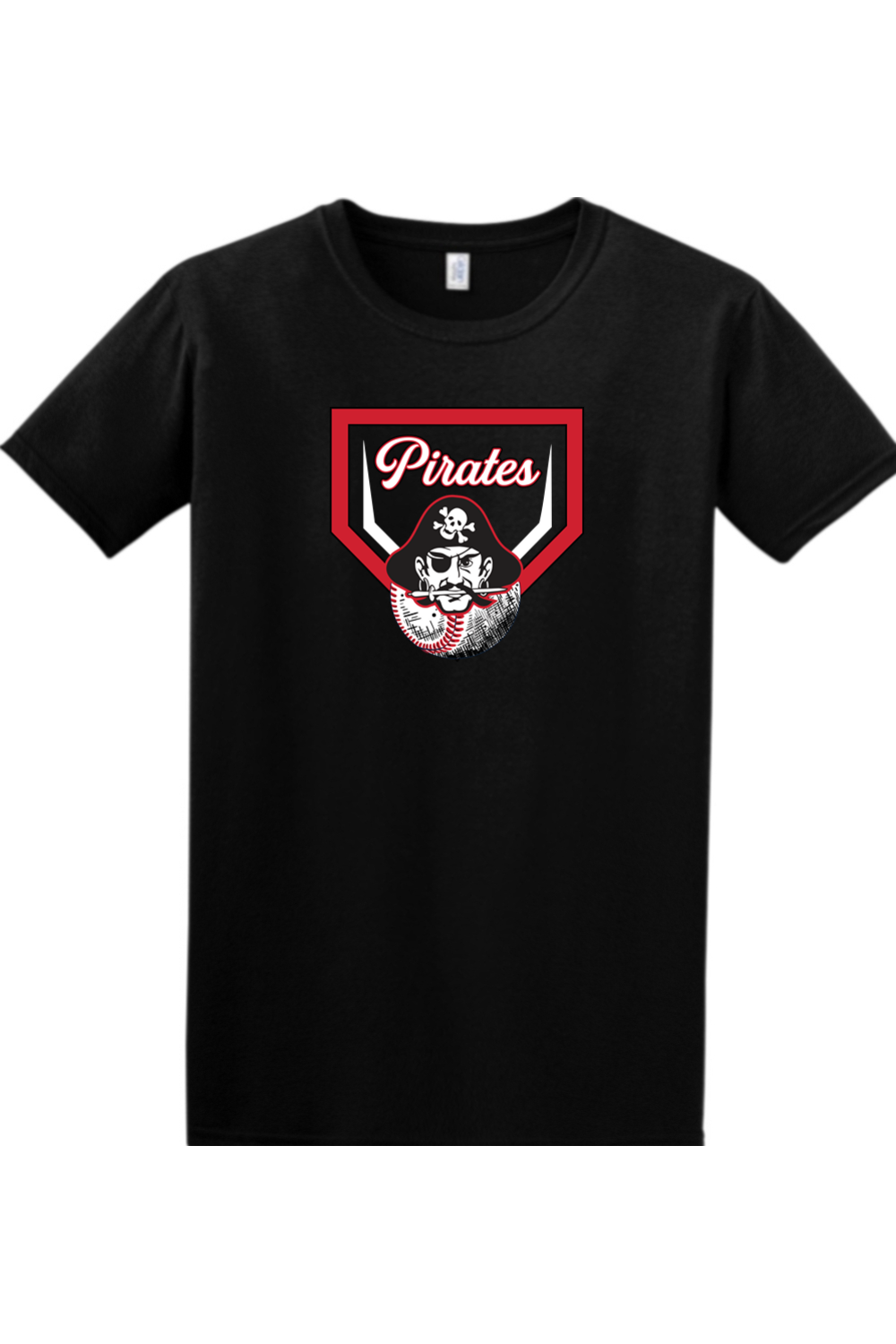 Cardington Pirates Softball DTF Softstyle T-Shirt