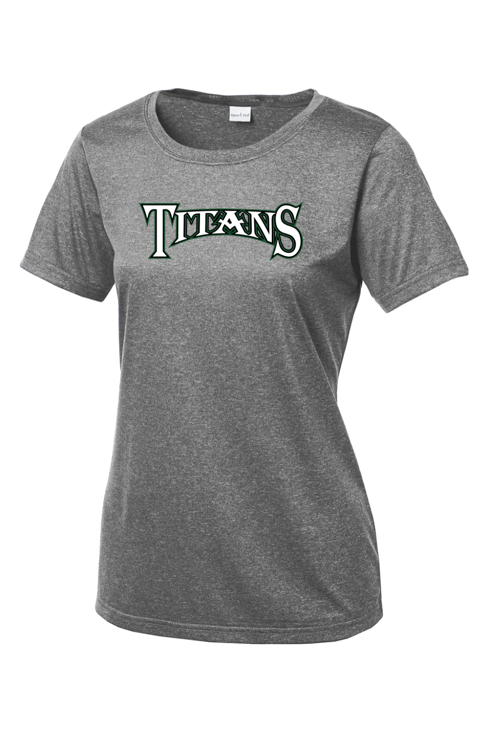 Sport-Tek Ladies Heather Contender Scoop Neck Tee