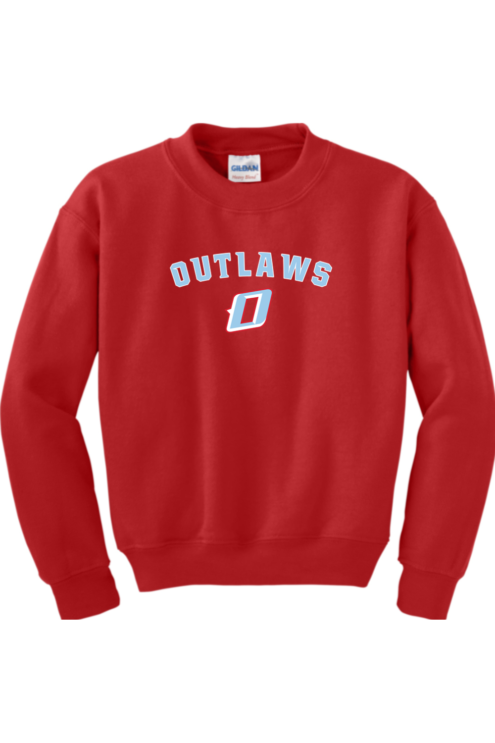 Outlaws Baseball Youth Heavy Blend Crewneck Sweatshirt