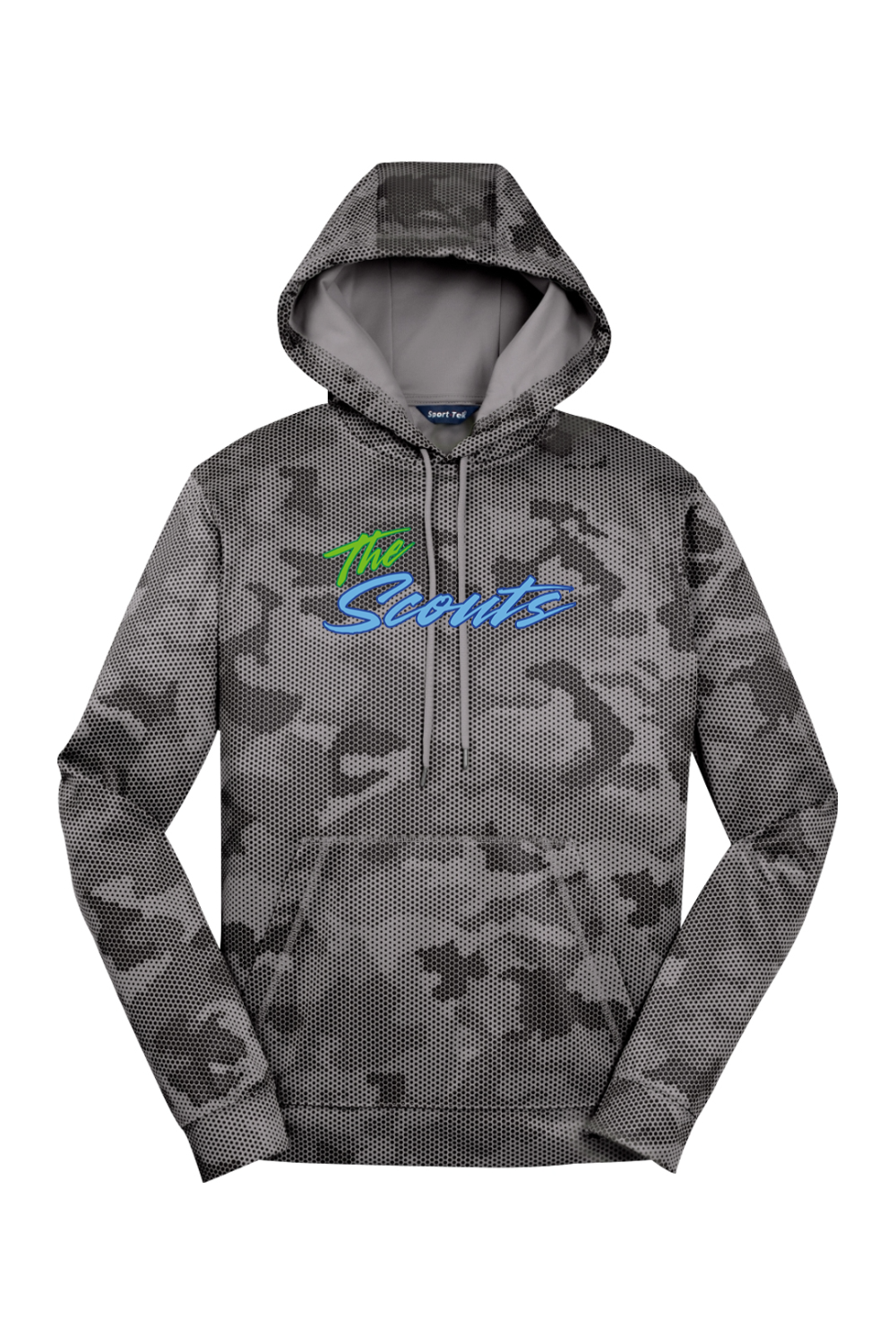 CF Scouts Baseball DTF CamoHex Fleece Hooded Pullover