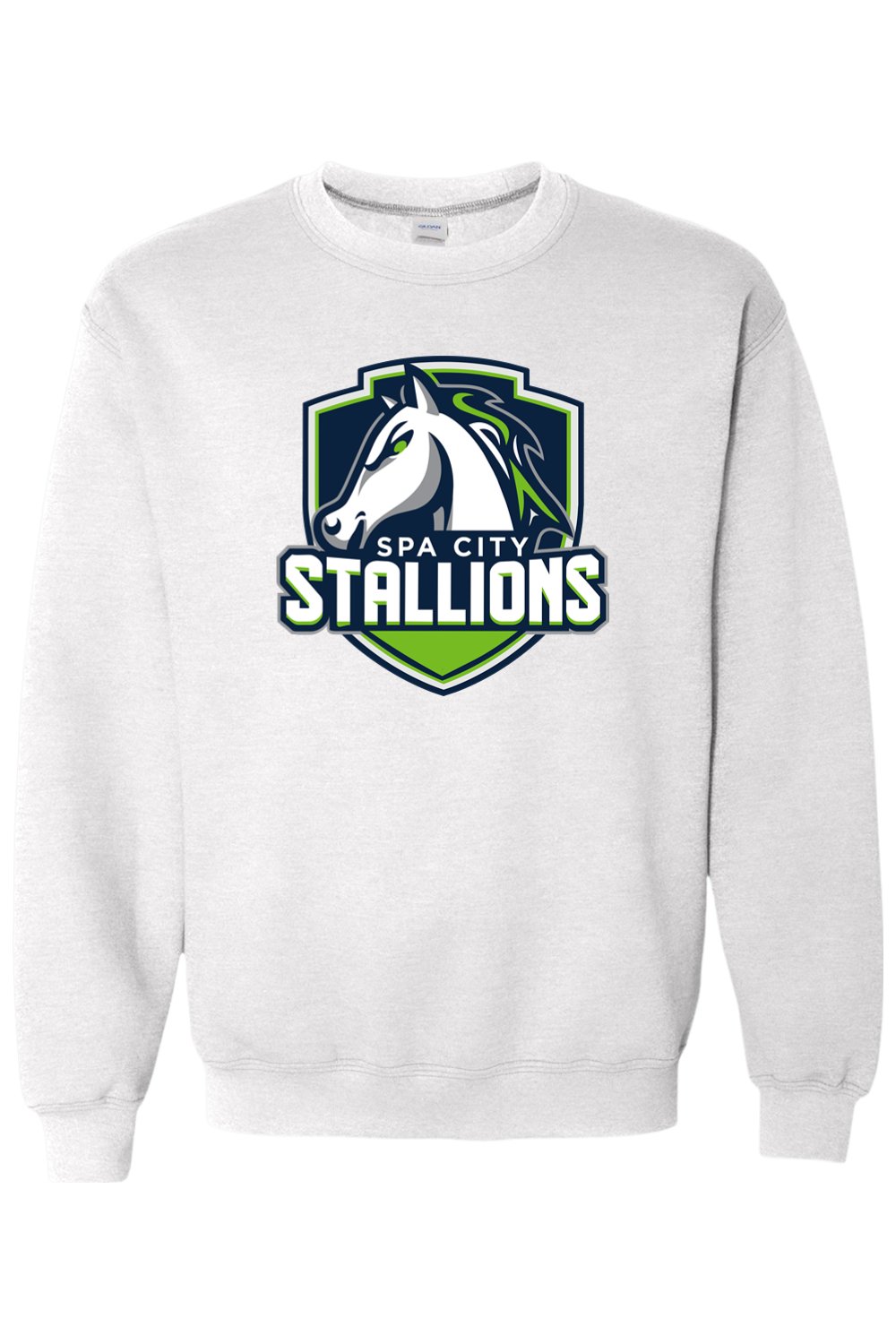 Spa City Stallions DTF Heavy Blend Crewneck Sweatshirt