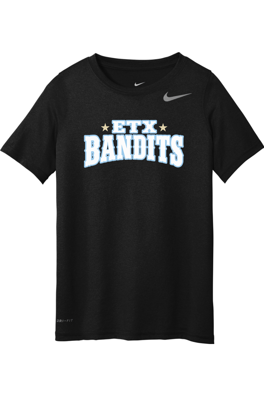 ETX Bandits Baseball DTF Nike Youth Team rLegend Tee