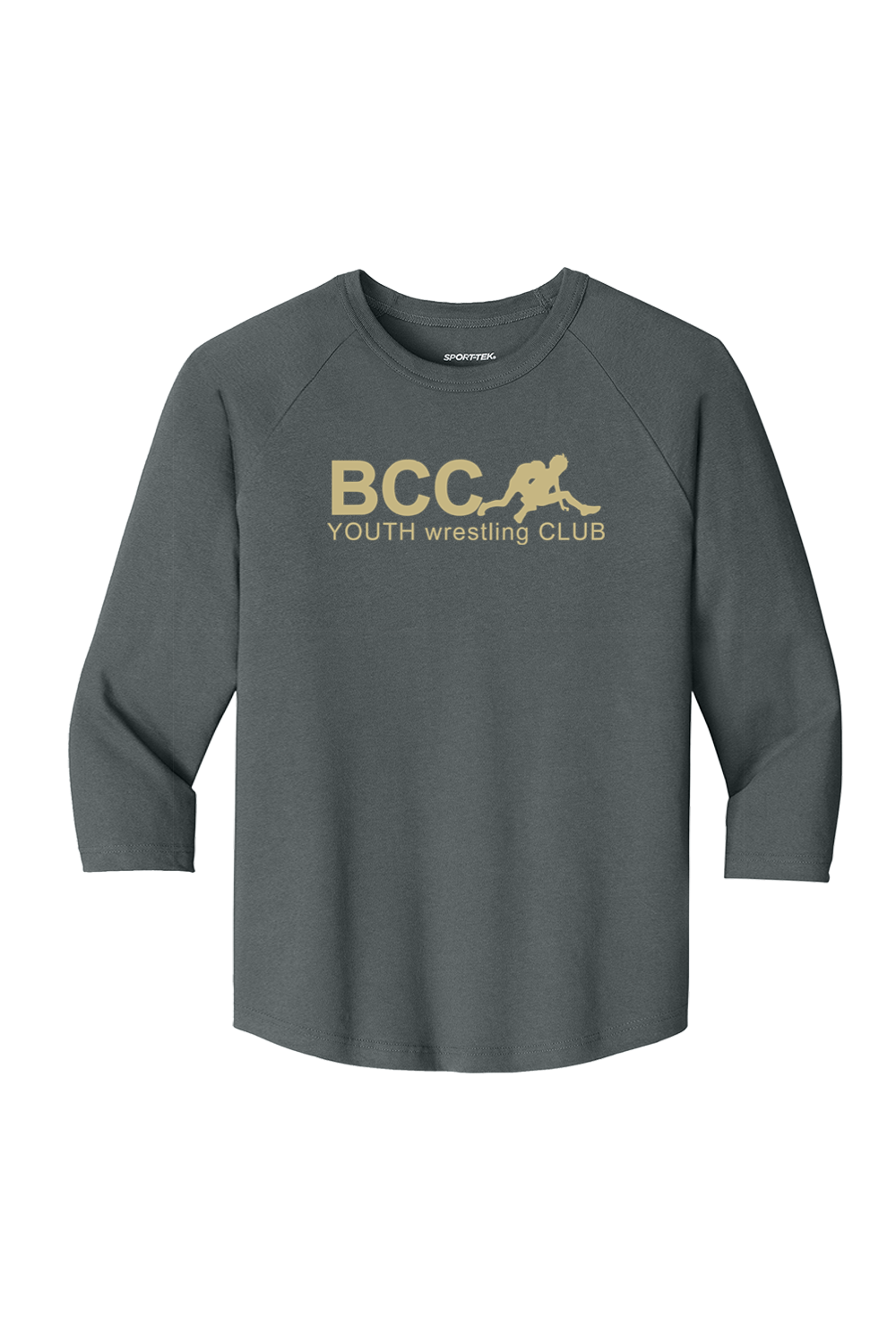BCC Youth Wrestling Colorblock Raglan Jersey