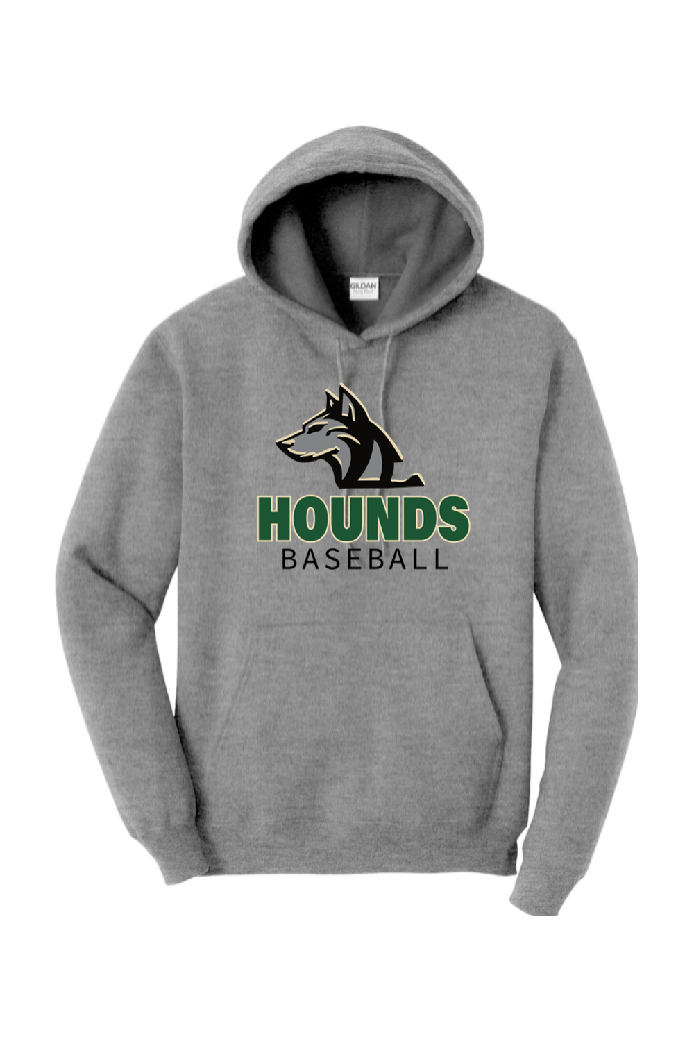 Hounds Baseball Heavy Blend Hooded Sweatshirt