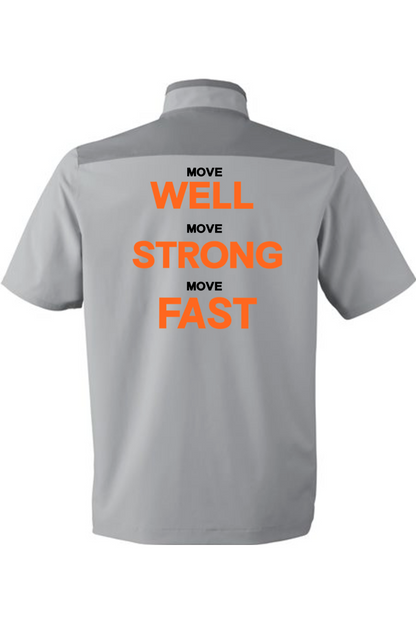 Bulldog Power DTF Under Armour Men's Motivate 3.0 Short Sleeve Half-Zip