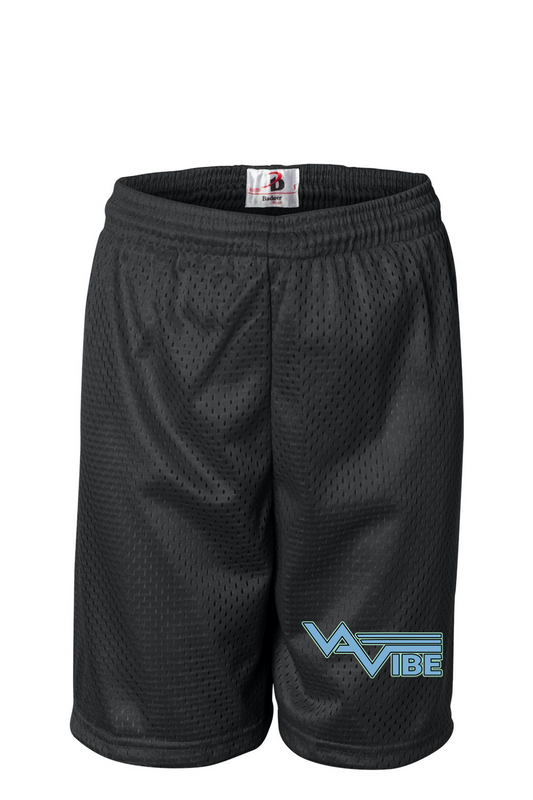 VA Vibe Softball Youth Pro Mesh 6" Shorts