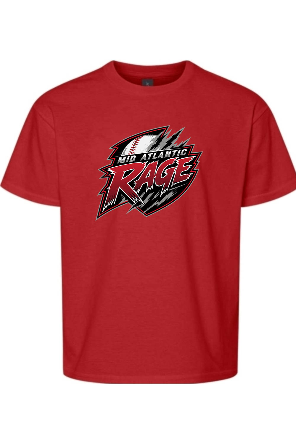 Rage Baseball DTF Youth Softstyle T-Shirt