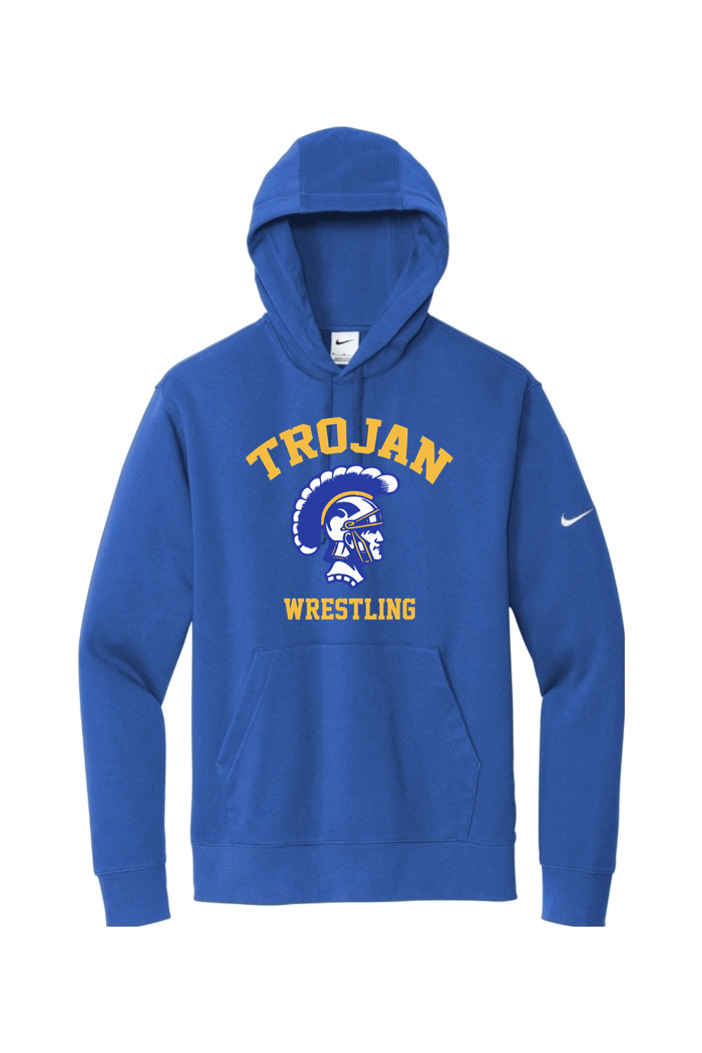 Adrian Madison Wrestling DTF Nike Club Fleece Sleeve Swoosh Pullover Hoodie