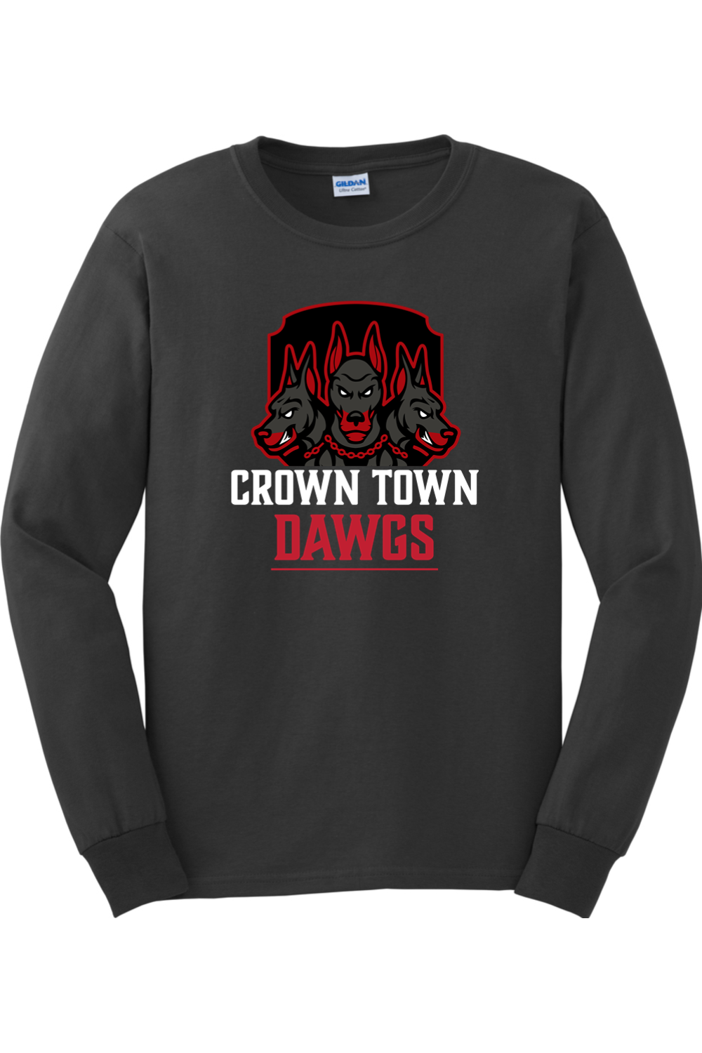 Crown Town Dawgs Ultra Cotton Long Sleeve T-Shirt