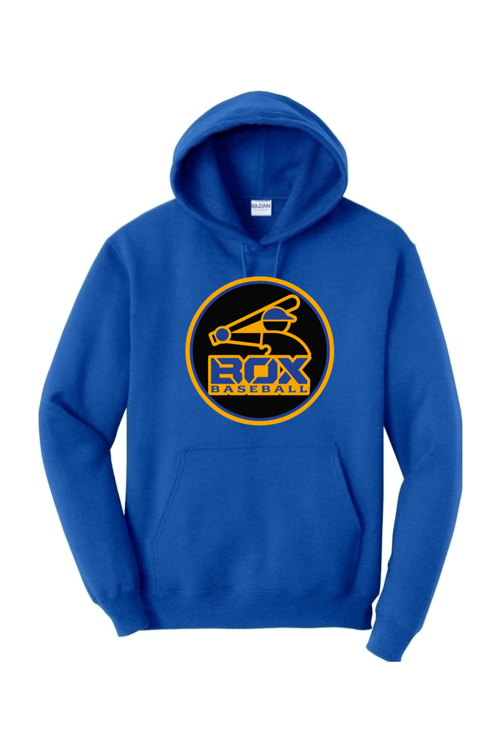 Jet Box Baseball DTF Heavy Blend Hooded Sweatshirt